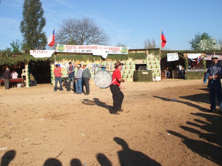 Ramada principal y chinchinero